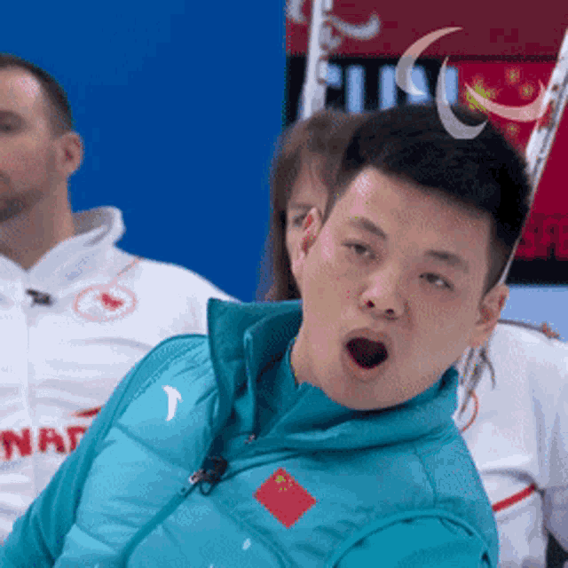 Woohoo Wheelchair Curling GIF - Woohoo Wheelchair Curling Zhang Mingliang GIFs