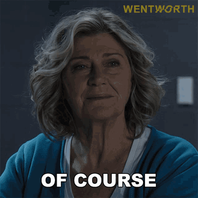 Of Course Eve Wilder GIF - Of Course Eve Wilder Wentworth GIFs