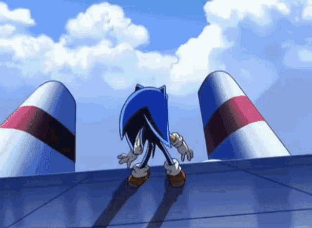 Sonic Sonic X GIF - Sonic Sonic X Falling GIFs