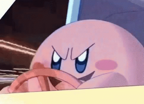Kirby Driving GIF - Kirby Driving Serious GIFs