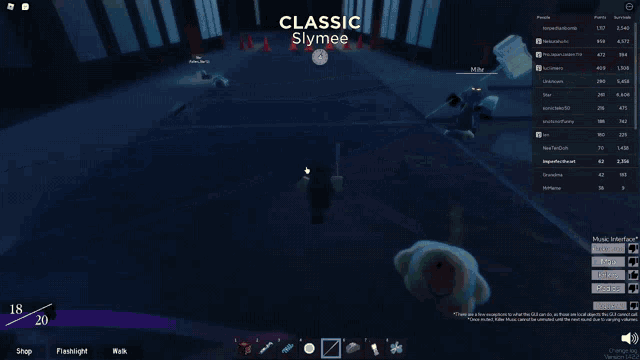 a screenshot of a game called classic slyman