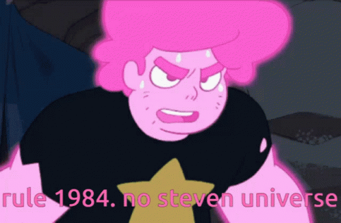 Steven Universe Rule GIF - Steven Universe Rule 1984 GIFs