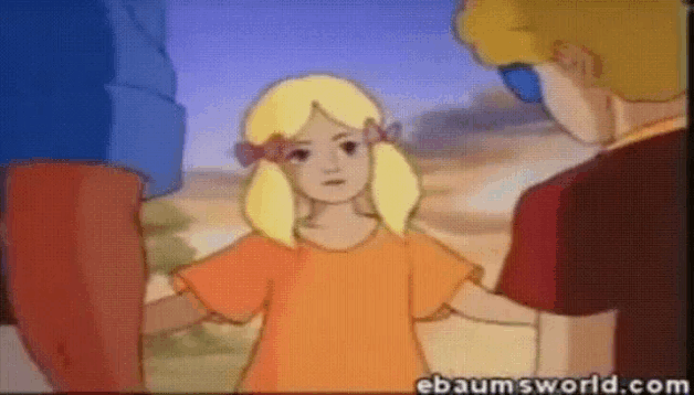 a cartoon of a girl standing next to a man with the website ebaumsworld.com in the lower right corner