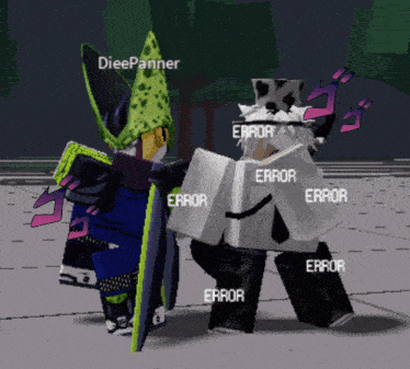 a cartoon character with the name dieepanner on the top left