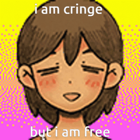 Omori Cringe GIF - Omori Cringe I Love Being Cringe GIFs