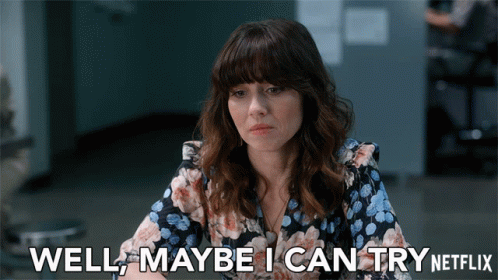 Well Maybe I Can Try Linda Cardellini GIF - Well Maybe I Can Try Linda Cardellini Judy Hale GIFs