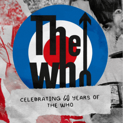 a poster for the who celebrating 60 years of the who