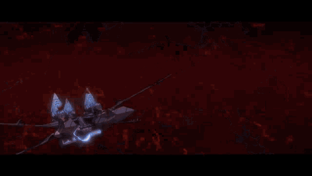 a group of people are flying through the air in a video game