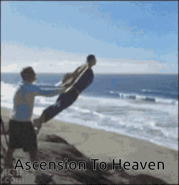 Flying Ascension GIF
