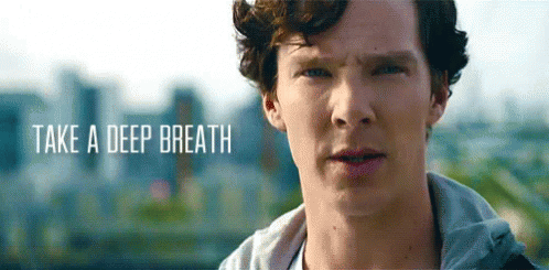 Benedict Cumberbatch Take A Deep Breath GIF - Benedict Cumberbatch Take A Deep Breath Relax GIFs