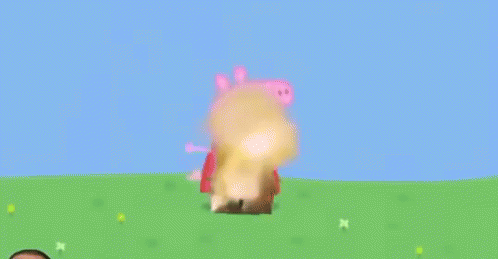 Peppa Pig Explosion GIF - Peppa Pig Explosion Explode GIFs