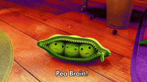 Burn GIF - Toy Story Pea Brain Peas GIFs