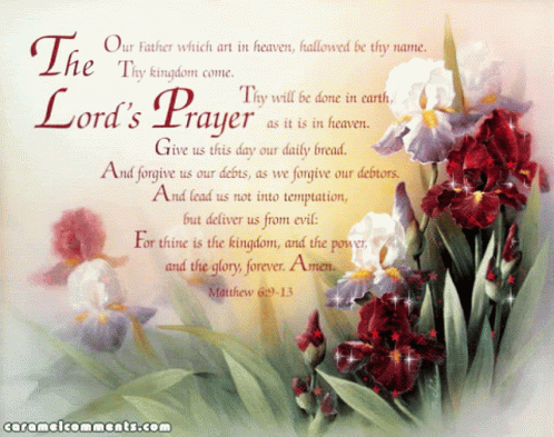 The Lords Prayer Flower GIF - The Lords Prayer Flower Good Morning GIFs