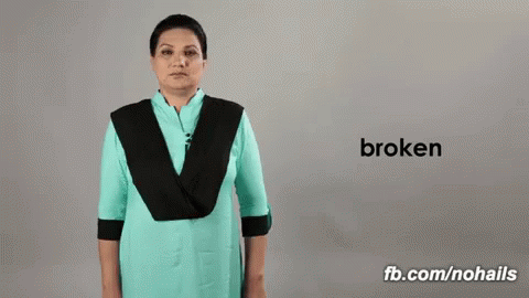 Broken Pakistan Sign Language GIF - Broken Pakistan Sign Language Nsb GIFs