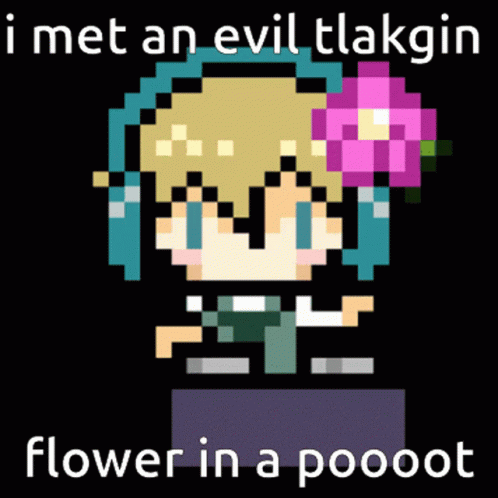 I Met An Evil Talking Flower In A Pot Flowey GIF - I Met An Evil Talking Flower In A Pot Flowey Basil GIFs