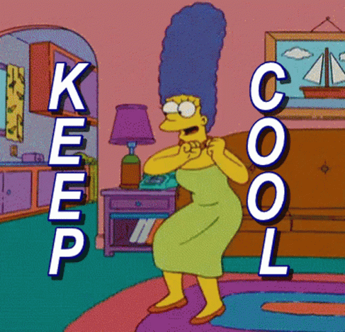 Keep Cool Marge Simpson GIF - Keep Cool Marge Simpson Dancing GIFs