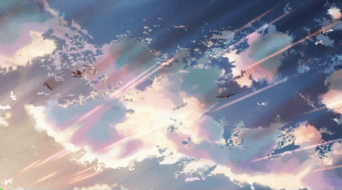 Anime Sky GIF - Anime Sky Clouds GIFs