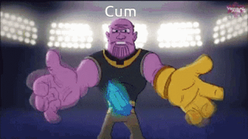 Lol Thanos GIF - Lol Thanos Cum GIFs