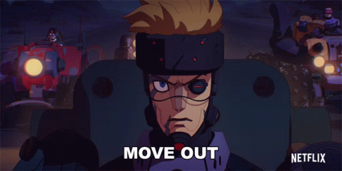 Move Out Hawk GIF - Move Out Hawk Love Death And Robots GIFs