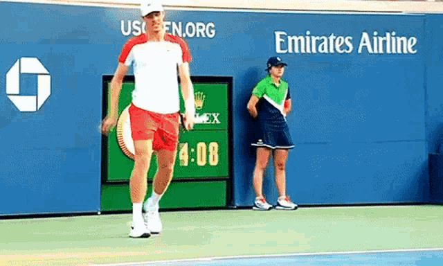 Denis Shapovalov Racquet Throw GIF - Denis Shapovalov Racquet Throw Tennis Racket GIFs