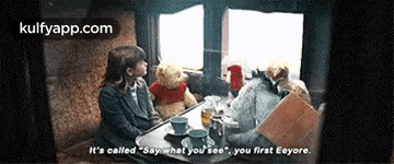 It'S Called "Saywhat You See", You First Eeyore..Gif GIF - It'S Called "Saywhat You See" You First Eeyore. Person GIFs