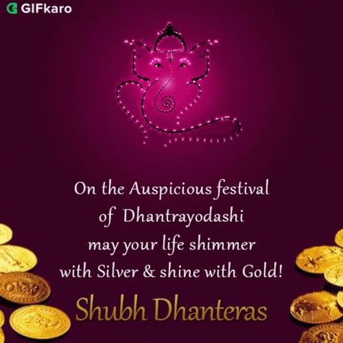 Shubh Dhanteras Gifkaro GIF - Shubh Dhanteras Gifkaro Festival GIFs
