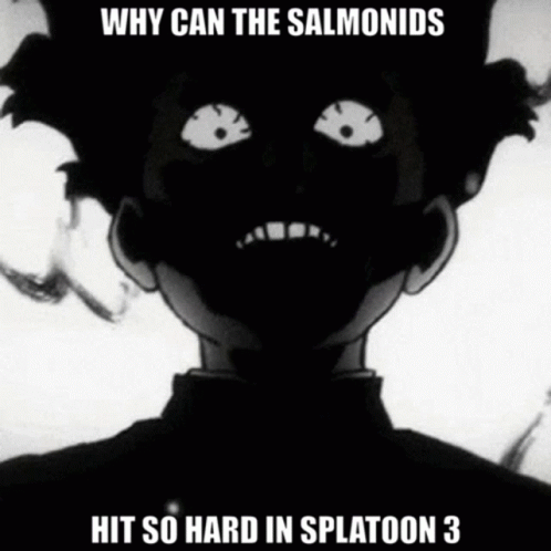 Mob Psycho100 Salmon Run GIF - Mob Psycho100 Salmon Run Splatoon3 GIFs
