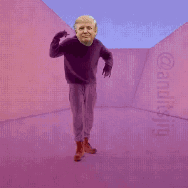 Donald Trump Happy Dance GIF - Donald Trump Happy Dance Party Dance GIFs