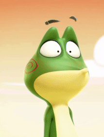 Kaeloo Sweatdrop GIF - Kaeloo Sweatdrop Frog GIFs
