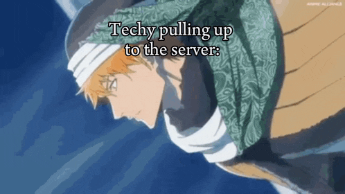 Techy Pulling Up To The Server GIF - Techy Pulling Up To The Server GIFs