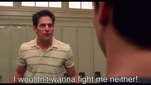 Spider Man Flash Thompson GIF - Spider Man Flash Thompson I Wouldnt Wanna Fight Me Neither GIFs