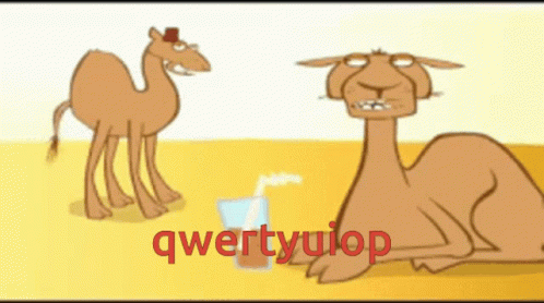 Qwertyuiop Camel GIF - Qwertyuiop Camel Cursors GIFs