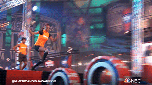 Sprinting Through The Obstacles American Ninja Warrior GIF - Sprinting Through The Obstacles American Ninja Warrior Running Through The Obstacles GIFs
