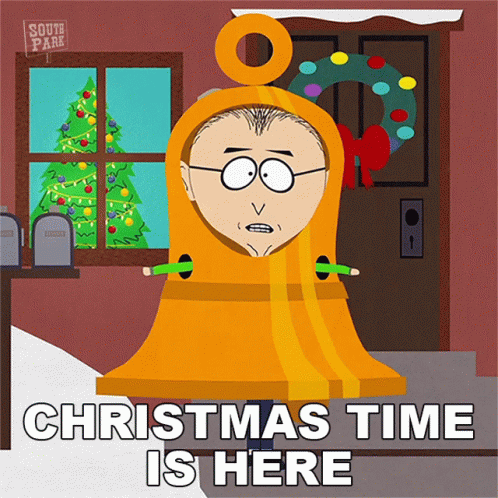 Christmas Time Is Here Mr Mackey GIF - Christmas Time Is Here Mr Mackey South Park GIFs