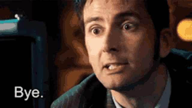 Bye Doctor Who GIF