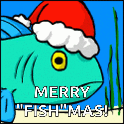 Merry Fishmas GIF - Merry Fishmas Fish GIFs