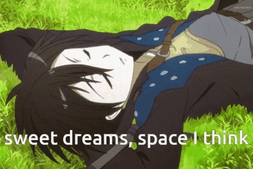 Space I Think Sweet Dreams GIF