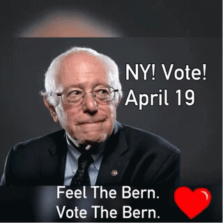 Feel The Bern Vote The Bern GIF - Feel The Bern Vote The Bern Bernie For President GIFs