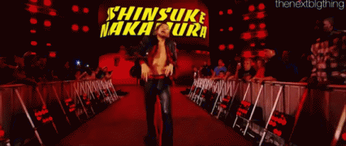 Shinsuke Nakamura Entrance GIF - Shinsuke Nakamura Entrance Wwe GIFs