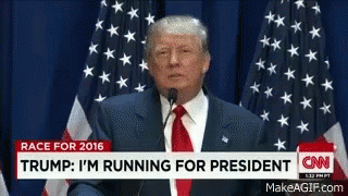 Im Running For President GIF - Running For President President Donald Trump GIFs