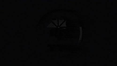 a logo for tto with a windmill on a blue background