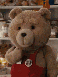 Ted Bear GIF - Ted Bear Blow GIFs