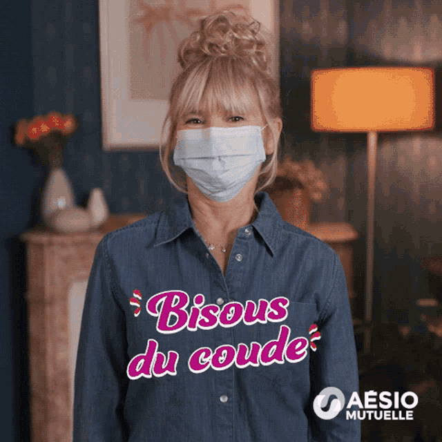 Bisous Coude GIF - Bisous Coude Covid GIFs