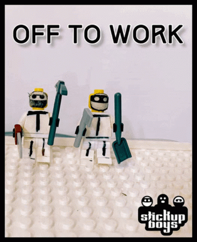 Lego Working GIF - Lego Working Off To Work GIFs