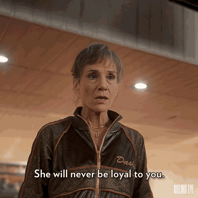 She Will Never Be Loyal To You Harriet Walter GIF - She Will Never Be Loyal To You Harriet Walter Dasha GIFs