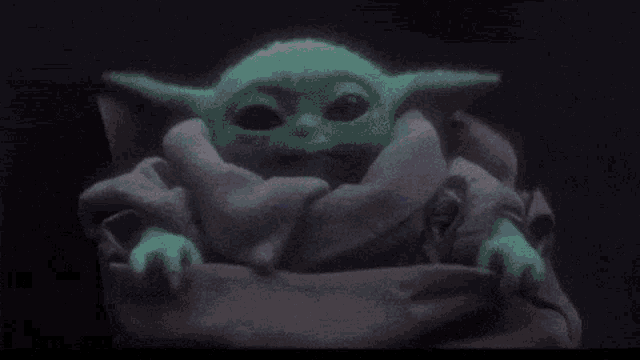 Baby Yoda Space GIF - Baby Yoda Space Star Wars GIFs