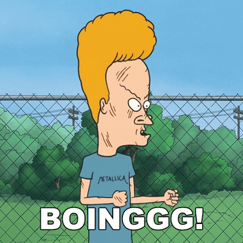 Boinggg Beavis GIF - Boinggg Beavis Mike Judges Beavis And Butt-head GIFs
