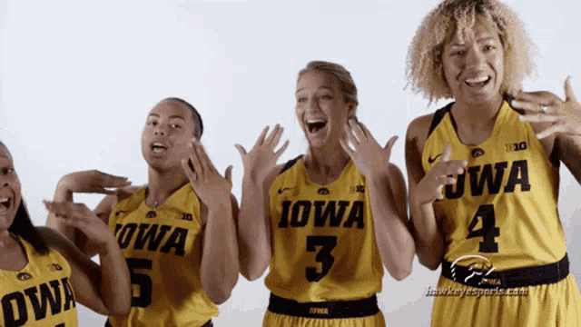 Iowa Hawkeyes Hawkeyes GIF - Iowa Hawkeyes Hawkeyes Iowa Womens Basketball GIFs