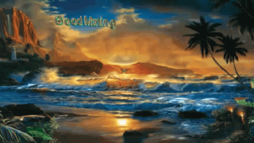Good Morning Waves GIF - Good Morning Waves GIFs