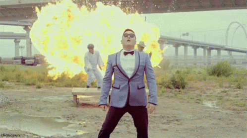 Gangnam Style - Explosion GIF - Explosion GIFs